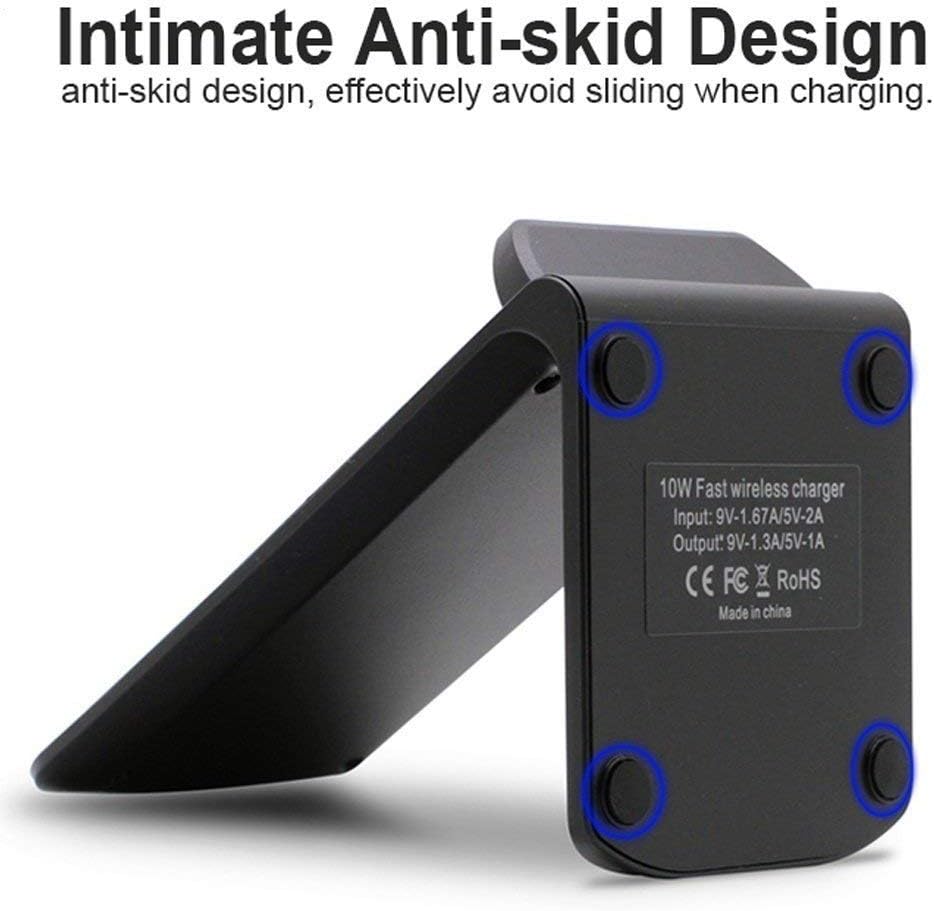 Wireless Fast Charger Charging Pad Stand Dock